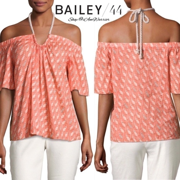 Bailey/44 NWT Monkey print off the shoulder top *shop@iamwarrior - Picture 2 of 9